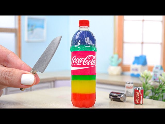 Miniature Rainbow Coca-Cola Jelly