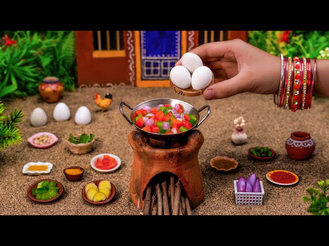 Miniature Kerala Egg Roast