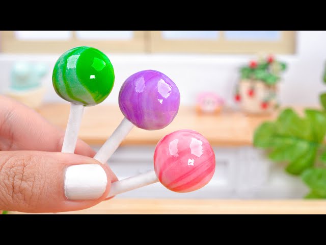 Miniature Fruit Lollipop