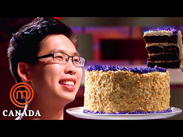 Four Layered Cake Mystery Box Challenge | MasterChef Canada  | MasterChef World