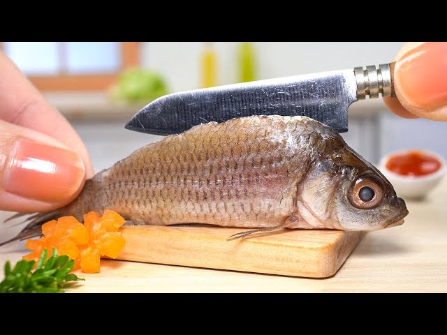  Miniature Roasted Fish And Vegetable