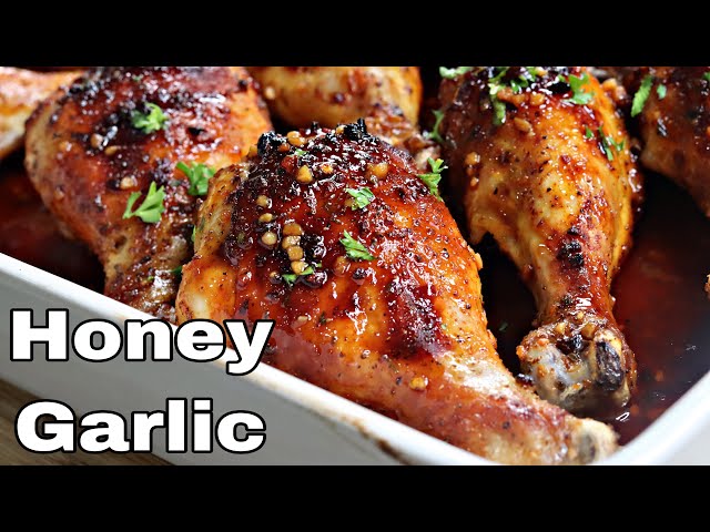Honey garlic Baked Chicken