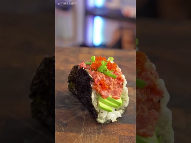 Spicy Tuna Sushi Taco