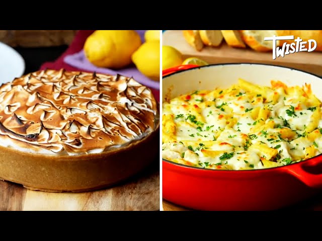 Lemon Dishes From Cakes to Pastas