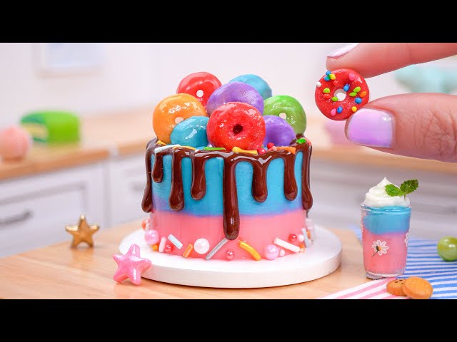 Wonderful Miniature Donuts Cake Decorating