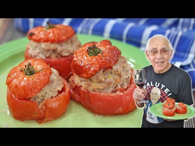 Stuffed Tomatoes with Ground Pork