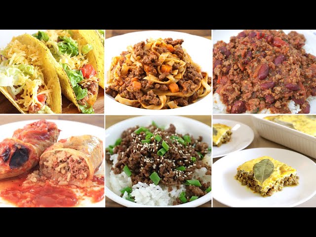 Easy Ground Beef Dishes