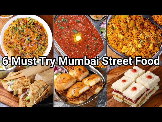 Popular Bombay Street Food dishes