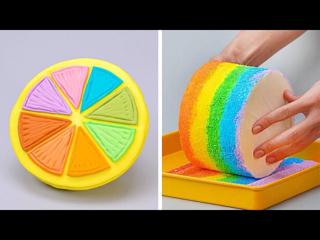 Amazing Colorful Fondant Cake Decorating Ideas