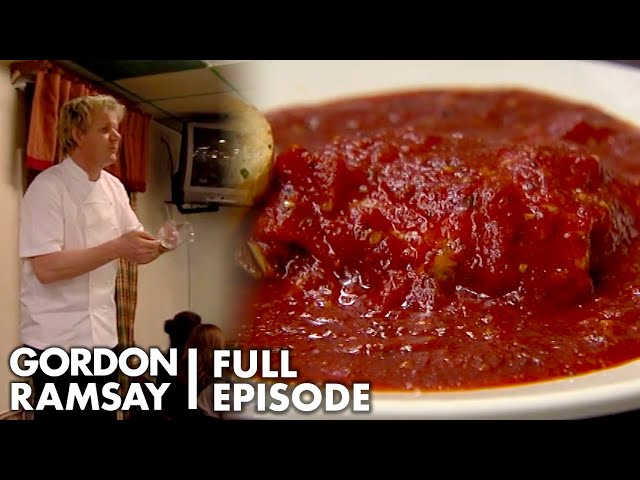 Gordon Calls Out Owners Over Week Old Lasagne | Kitchen Nightmares