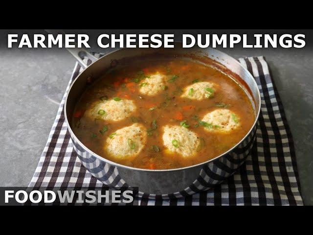 Farmer Cheese Dumplings