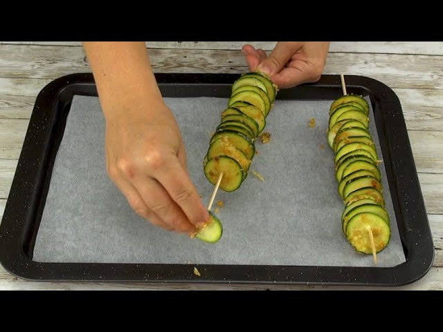 Zucchini skewers