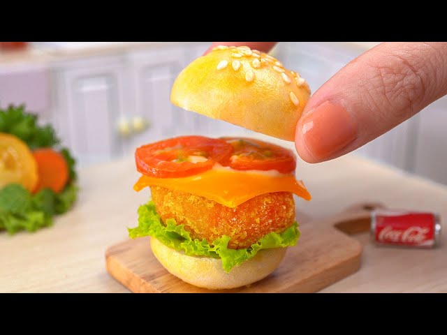  Miniature Fish Burger
