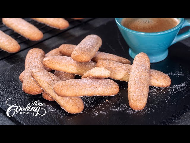 Homemade Ladyfingers - Savoiardi Cookies