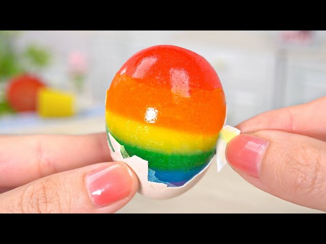Miniature Rainbow Egg