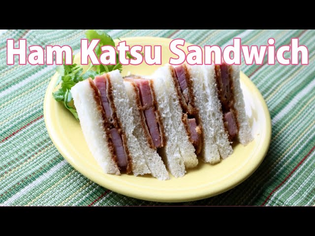 Ham Katsu Sandwich
