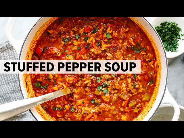 Stuffed pepper soup