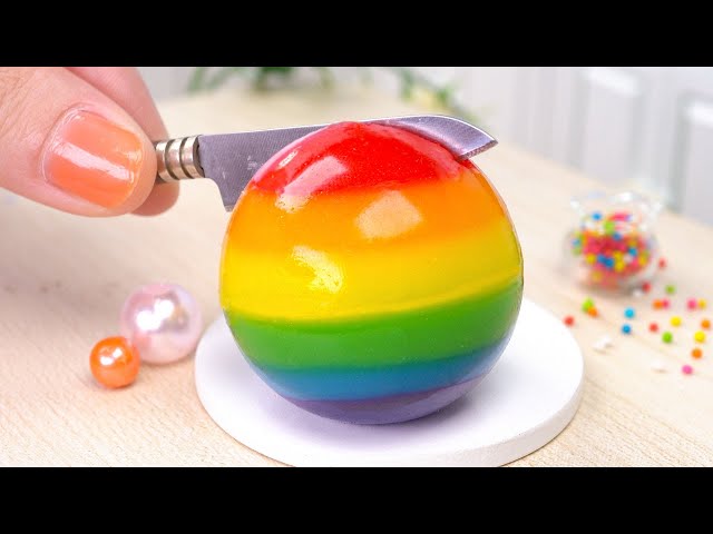 Miniature Rainbow Jelly