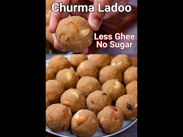 No Sugar Churma Ladoo