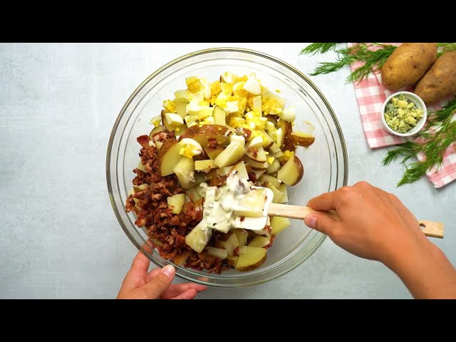 Bacon Gorgonzola Potato Salad