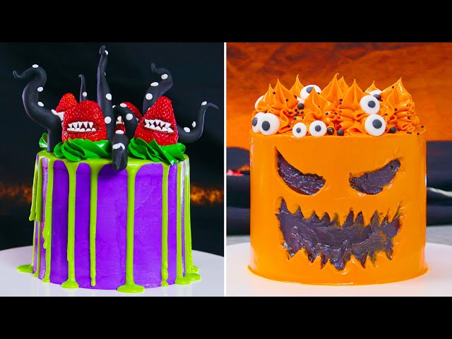 Fun & Scary Halloween Cake Decorating Ideas
