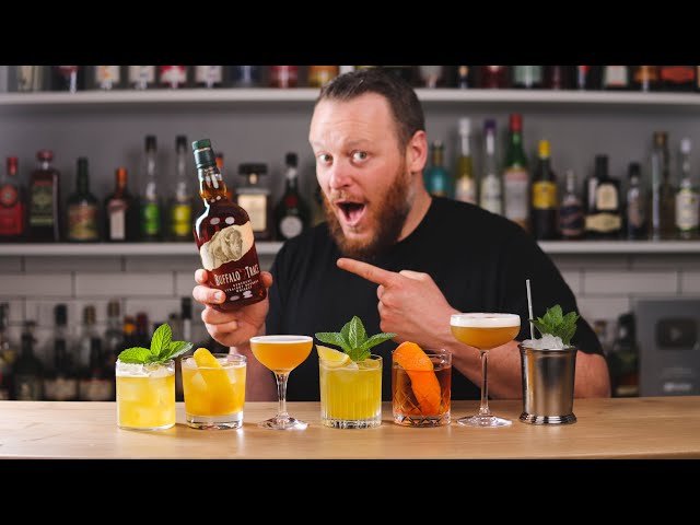 Bourbon whiskey cocktails