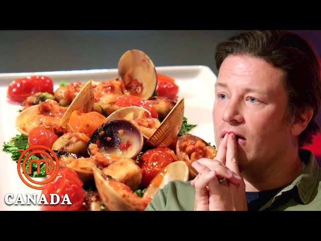 Jamie Olivers Italian Mystery Box Challenge | MasterChef Canada | MasterChef World