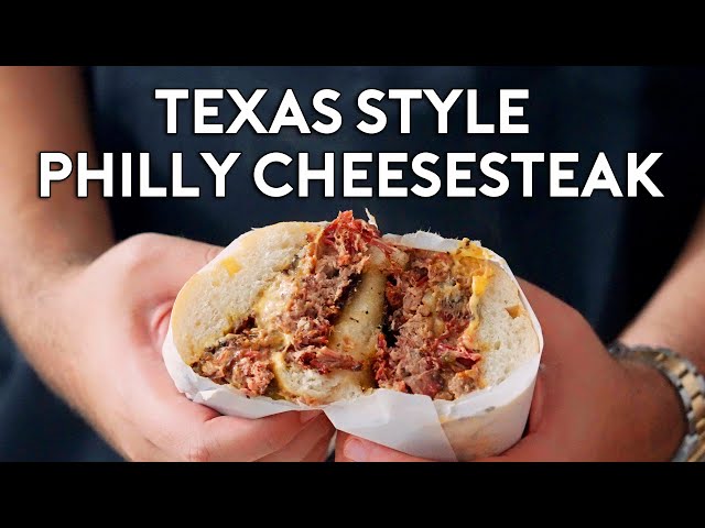 Texas Style Philly Cheesesteak