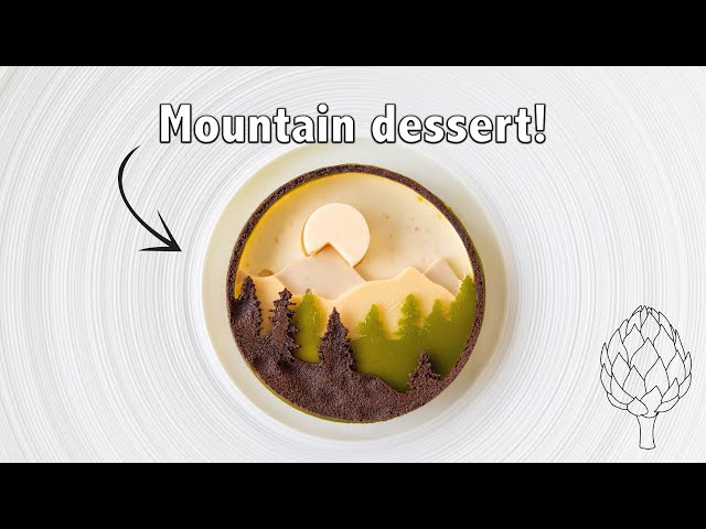Swiss mountain dessert with a delicious souffle