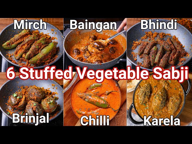 Stuffed Vegetable Sabji