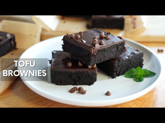 Fudgy Tofu Brownies