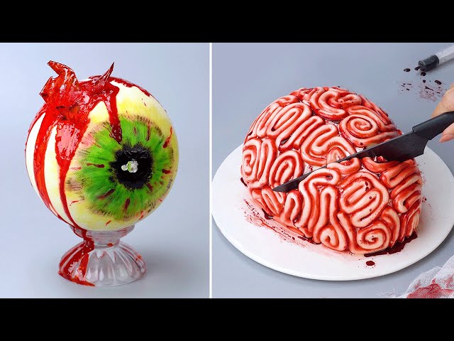 Creative Halloween Cake Treats Ideas