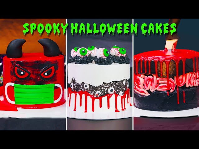 Halloween Cake Decorating
