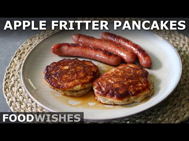 Apple Fritter Pancakes