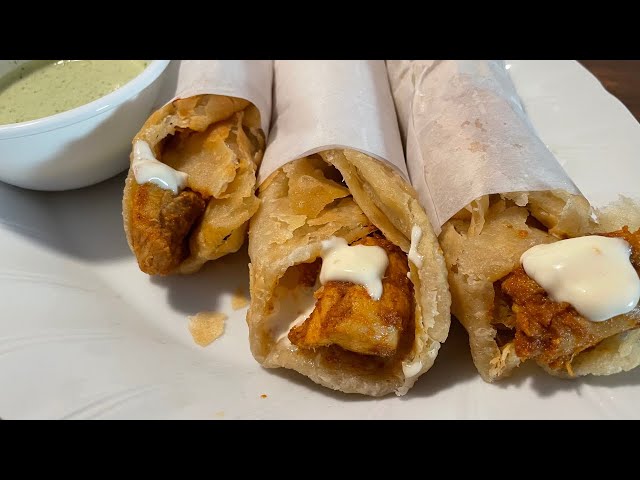 Spicy Chicken Garlic Mayo Roll