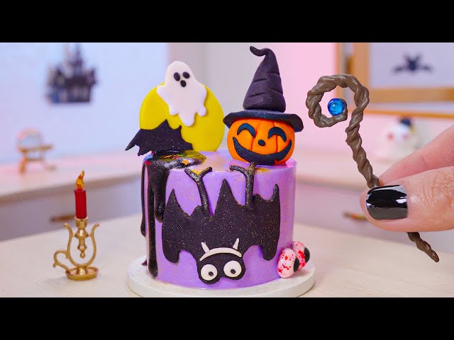 Miniature Cake Decorating For Halloween