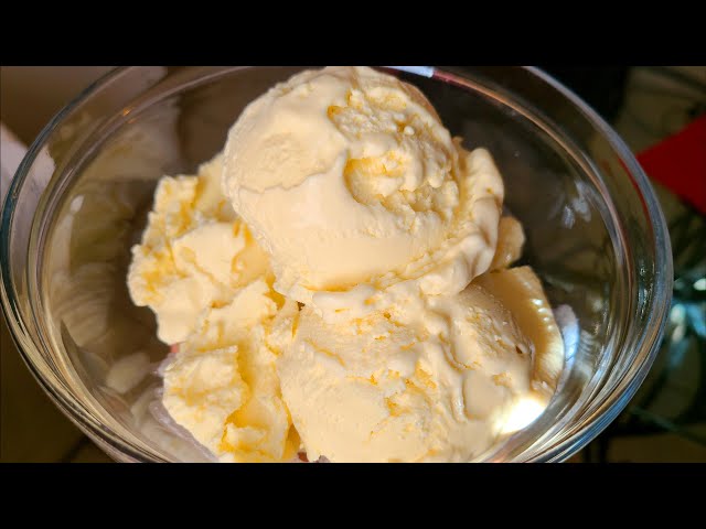 Sugar Free Homemade Vanilla Ice-cream