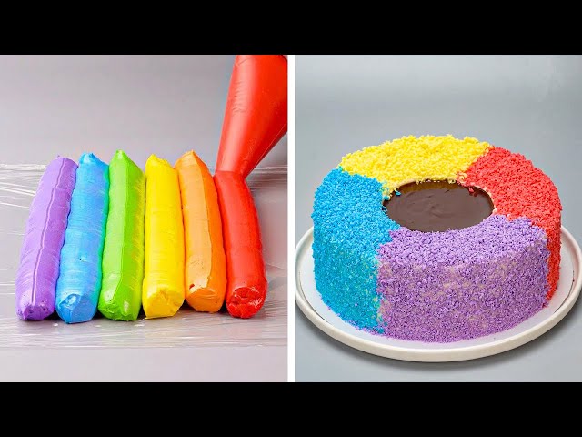 Colorful Cake Deorating Ideas