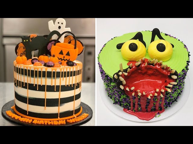 Amazing Halloween Cakes Decorating