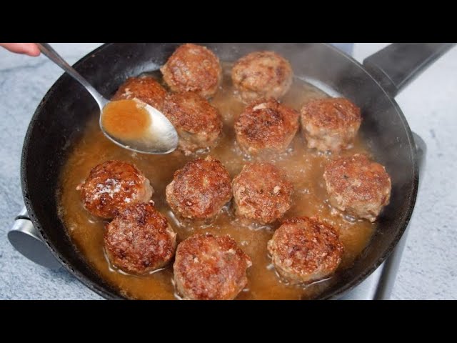 Moist meatballs