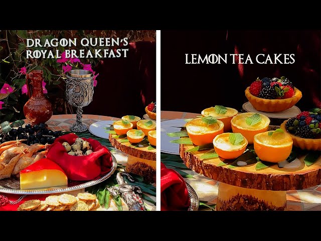 Lemon tea cakes