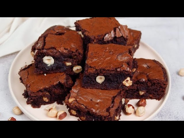 Hazelnut brownies