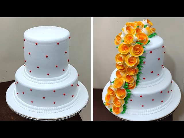 Flowers Design Cake