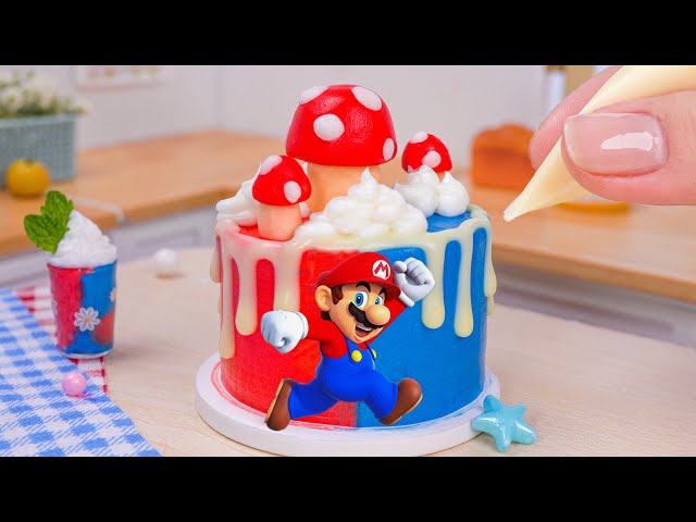 Perfect Miniature Mario Cake Decorating