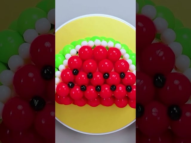 Watermelon Jelly Cake