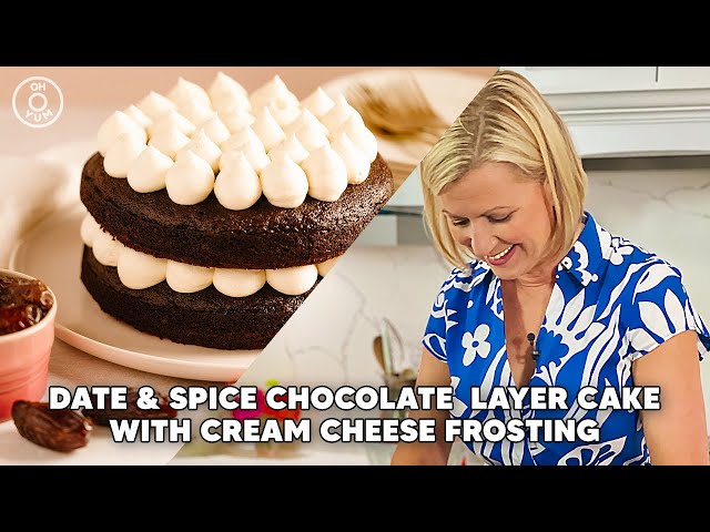 Date spice chocolate cake