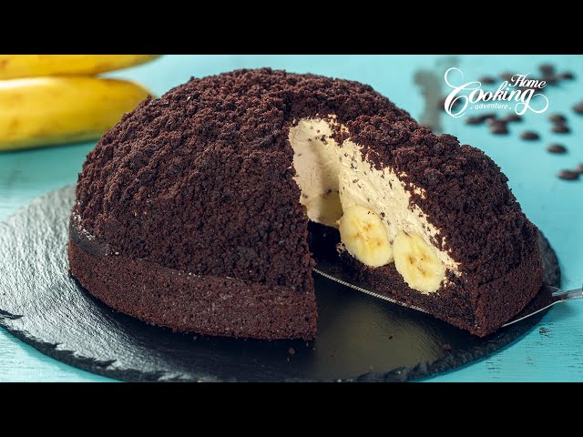 Chocolate Mocha Banana Cake
