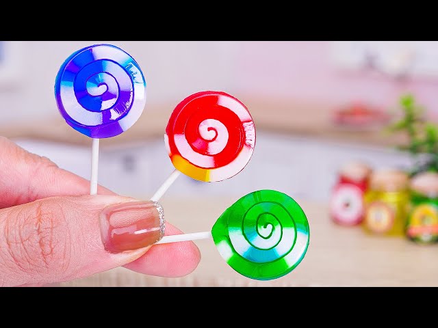Wonderful Miniature Lollipop With Fruits & Jelly