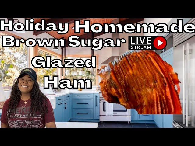 Brown Sugar Glazed ham