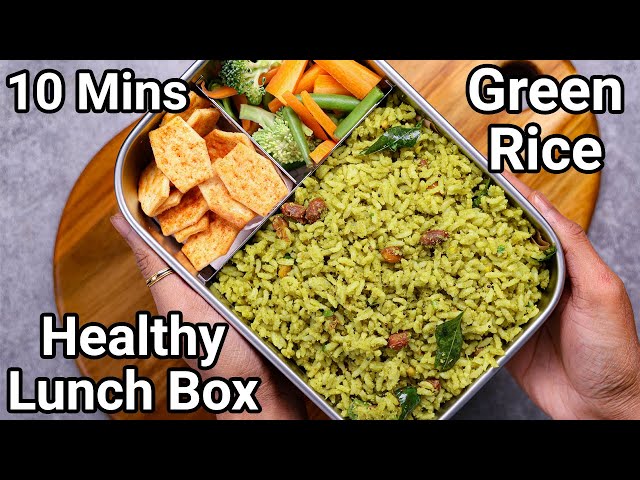 Healthy Lunch Box in 10 Mins